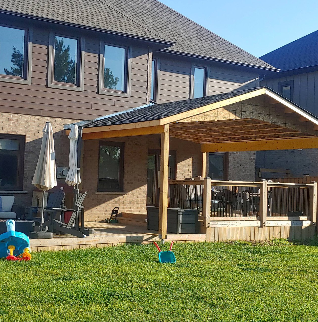 home renovation project completed by Baird Construction near Aylmer ON