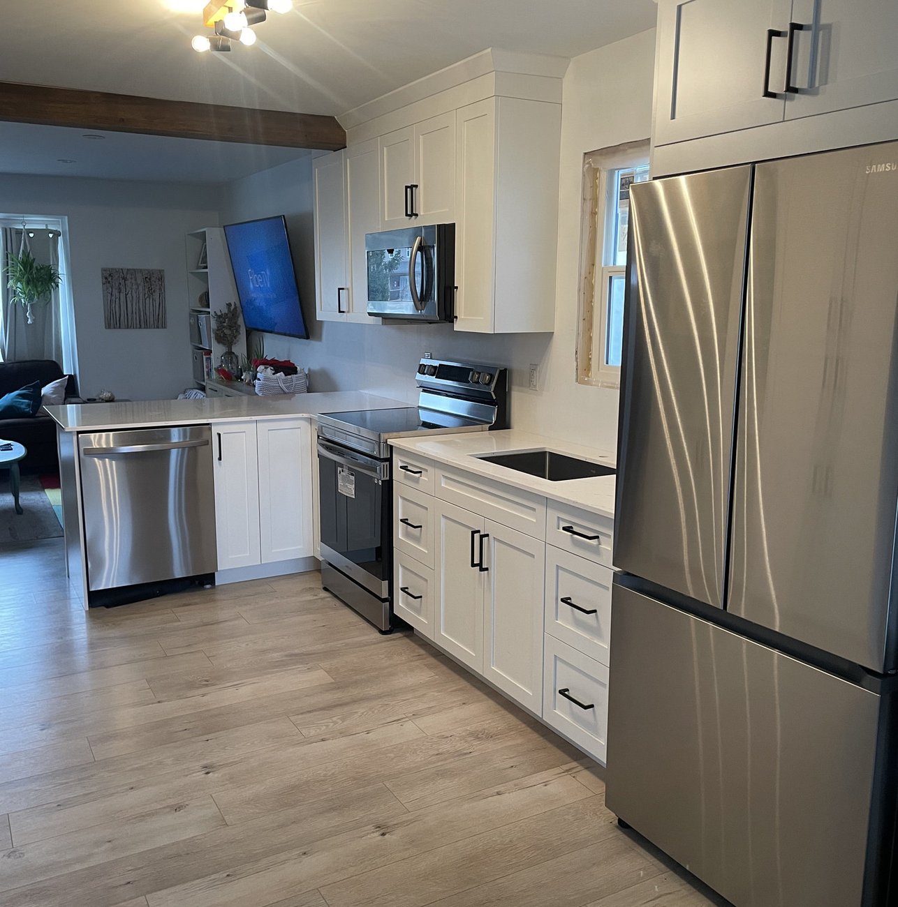 completed Baird Construction project near Mount Elgin, Ontario