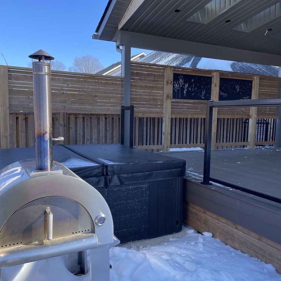 Exterior structure and fencing project